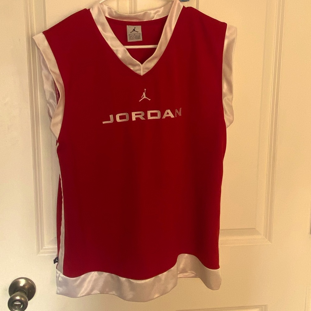Red Jordan Jersey